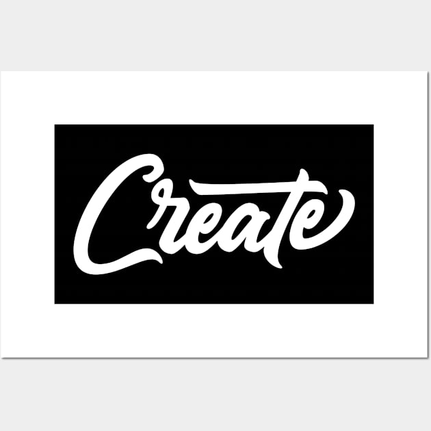 Inspire Create Wall Art by Creative Has